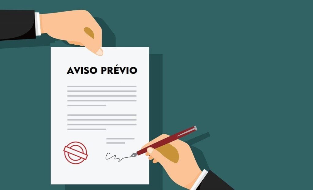 Aviso prévio no pedido de demissão 1 Aviso prévio no pedido de demissão